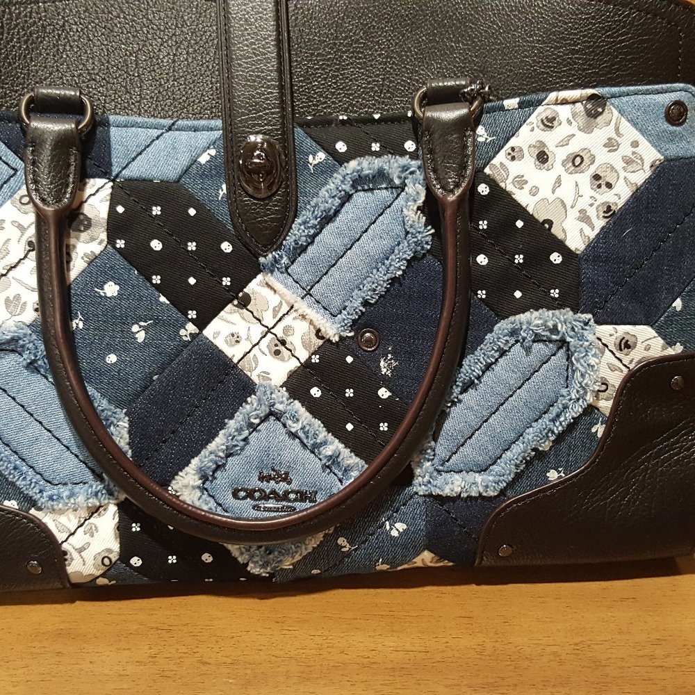 Coach Canyon Quilt Mercer, 37730 DKF2G Quilted Bag